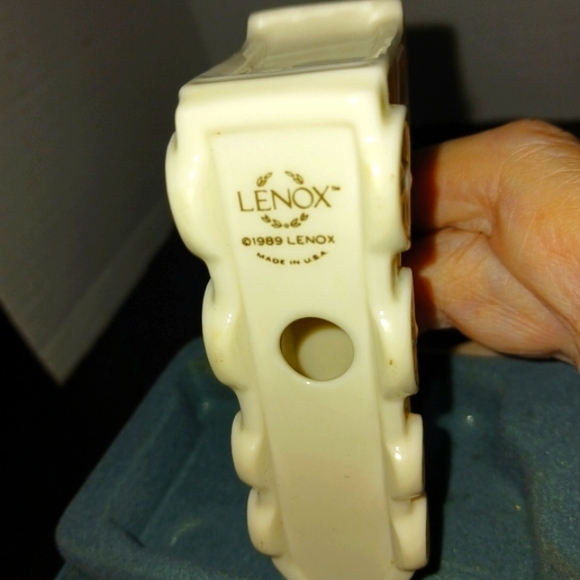 1988 Lenox Train Locomotive Christmas Ornament in original box - Picture 5 of 7